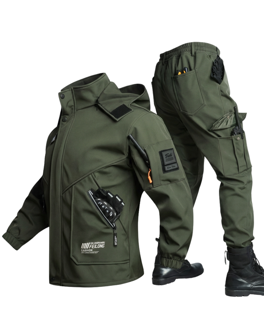 98Steps™ ComfortShield Jacket & Pants Set